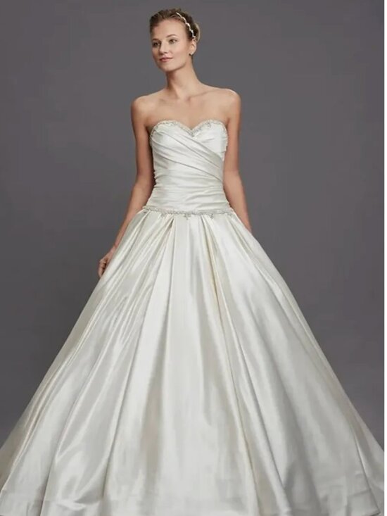 Pnina Tornai Dresses & Skirts - Satin Ballgown Pnina Tornai Princess Corset Wedding Gown
